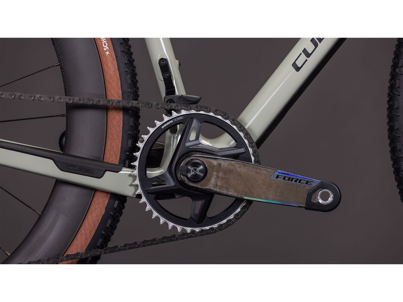 Cube Nuroad C:62 SLX, reedbeige´n´chrome - Bild 5