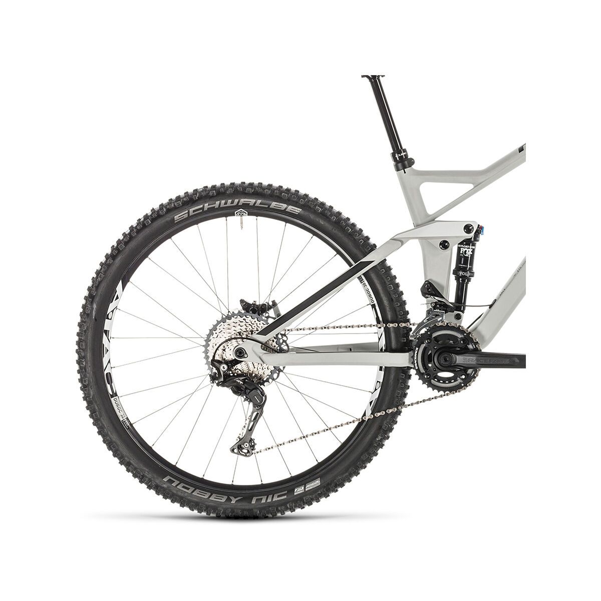 Cube Stereo 140 HPC Race 27.5, grey´n´white - Bild 4