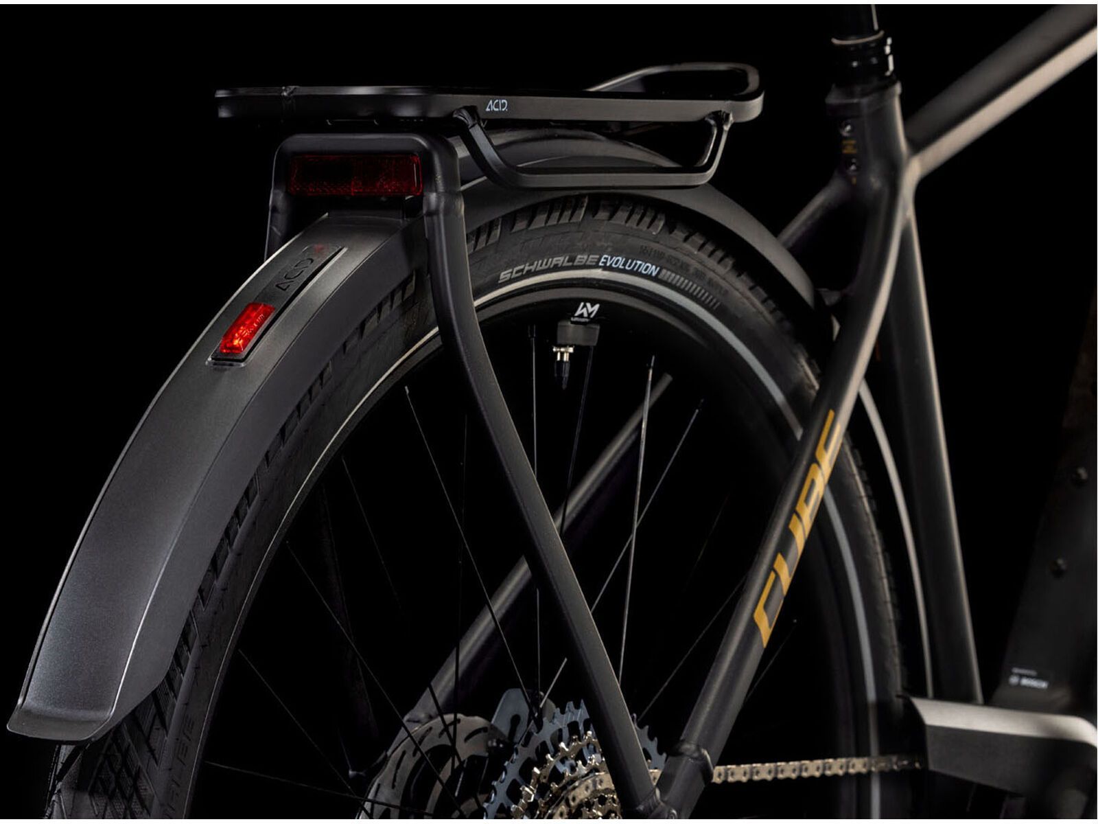 Cube Kathmandu Hybrid SLT 800, golddust´n´black - Bild 4