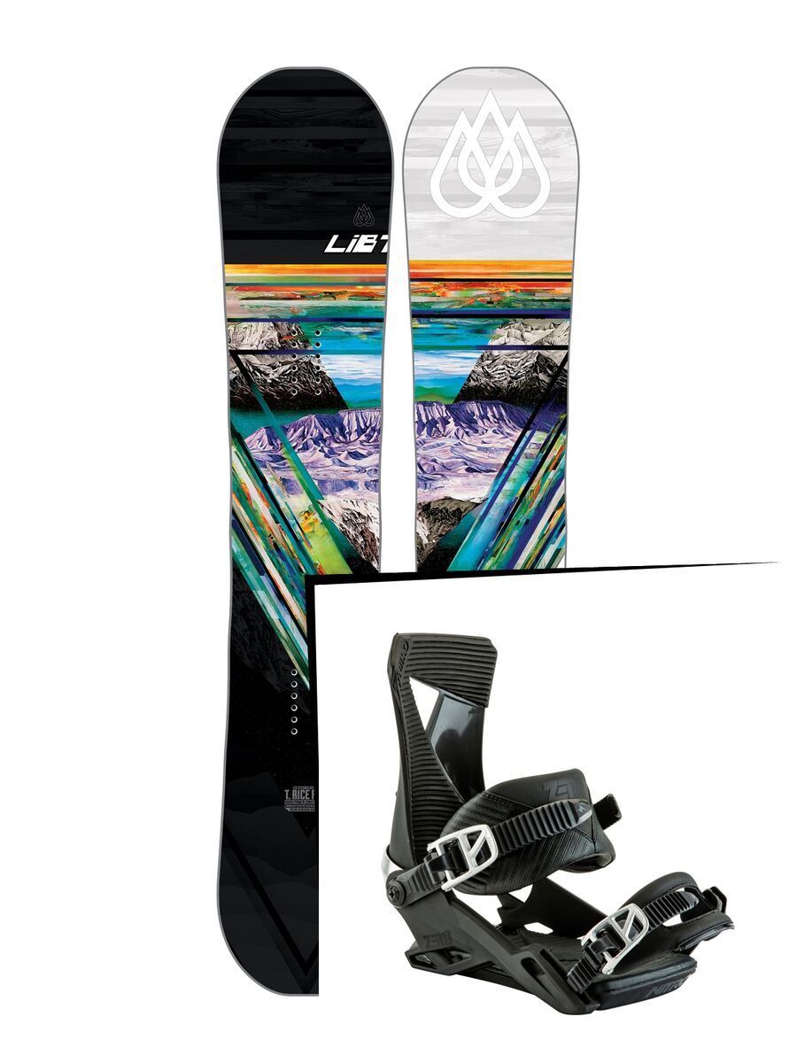Set: Lib Tech T-Rice Pro 2017 + Nitro Zero (1691161S) - Bild 1