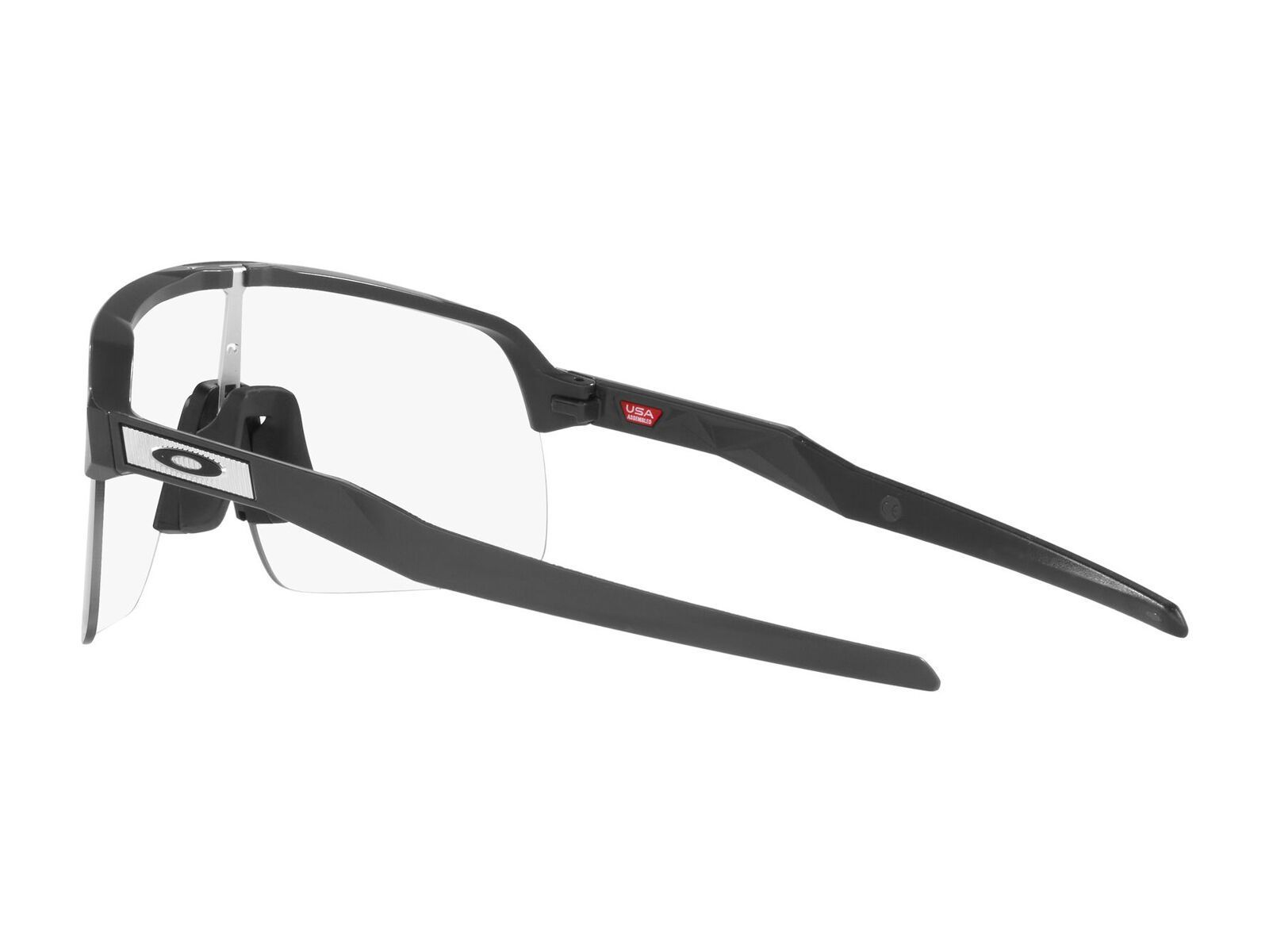 Oakley Sutro Lite, Clear To Black Iridium Photochromic / matt carbon - Bild 3
