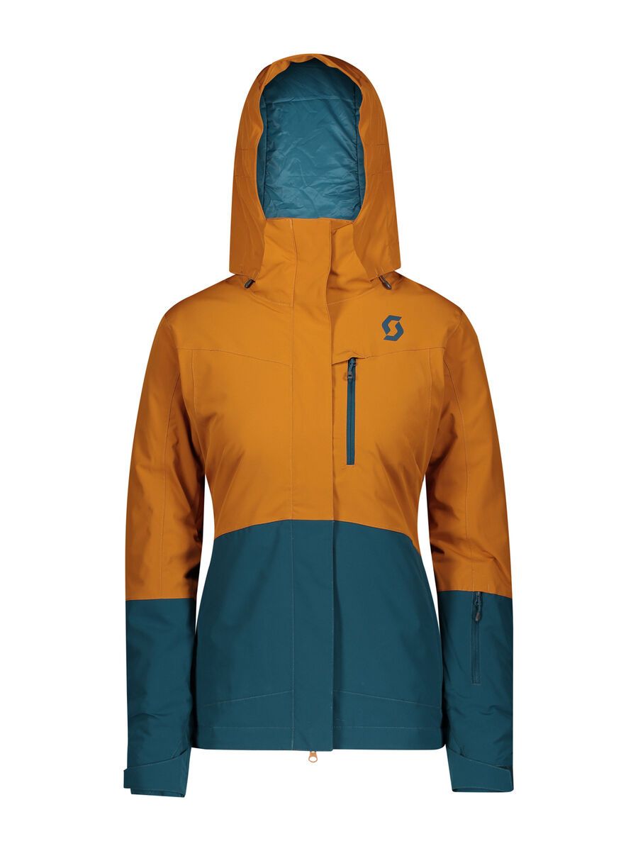 Scott Ultimate Dryo 10 Women's Jacket, ginger bread/majolica blue - Bild 1