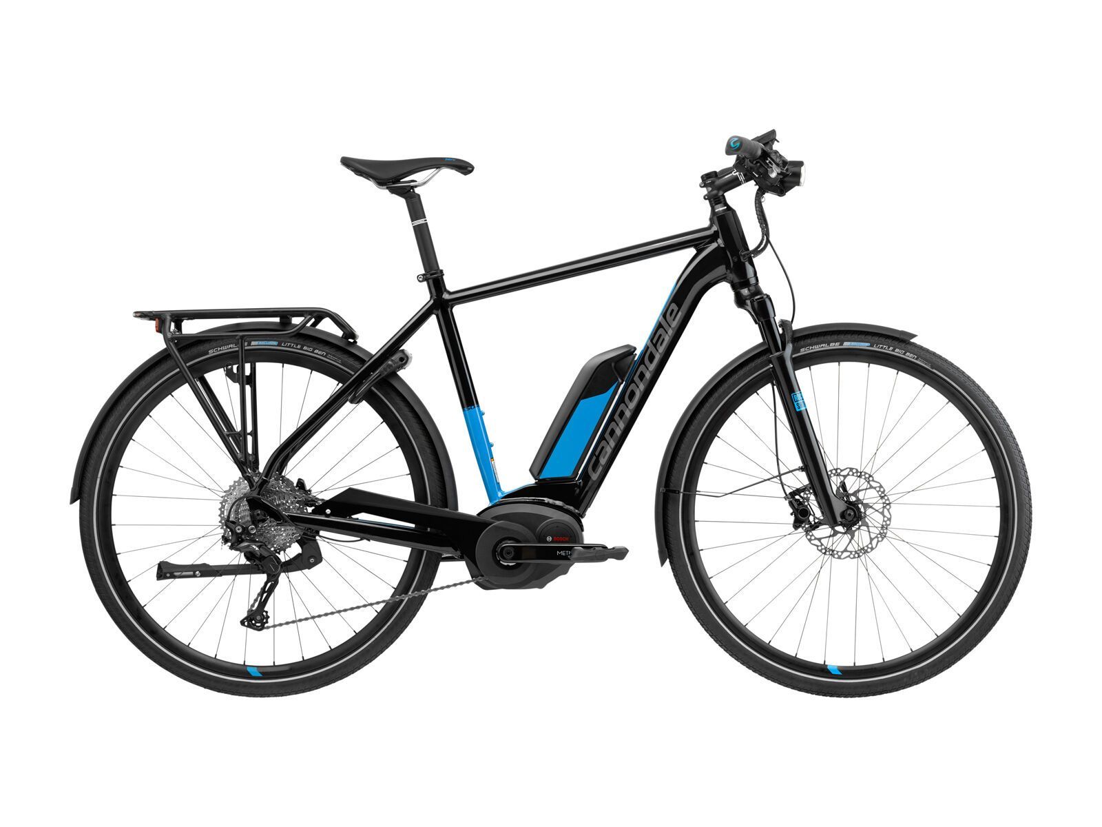 Cannondale Tesoro Neo, jet black w/ anthracite and spectrum - gloss (BLK) - Bild 1