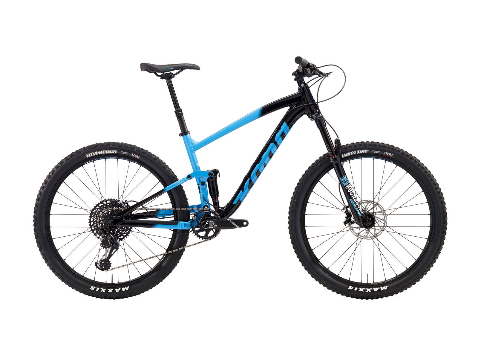 Kona Hei Hei Trail DL, gloss cyan & black w/ cyan, black, & white decals - Bild 1