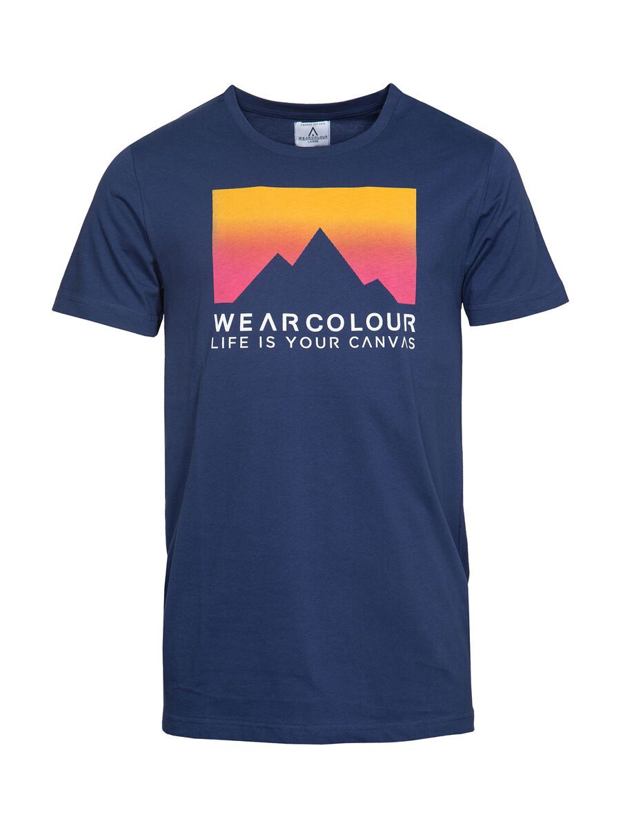 WearColour Rise Tee, midnight blue - Bild 1