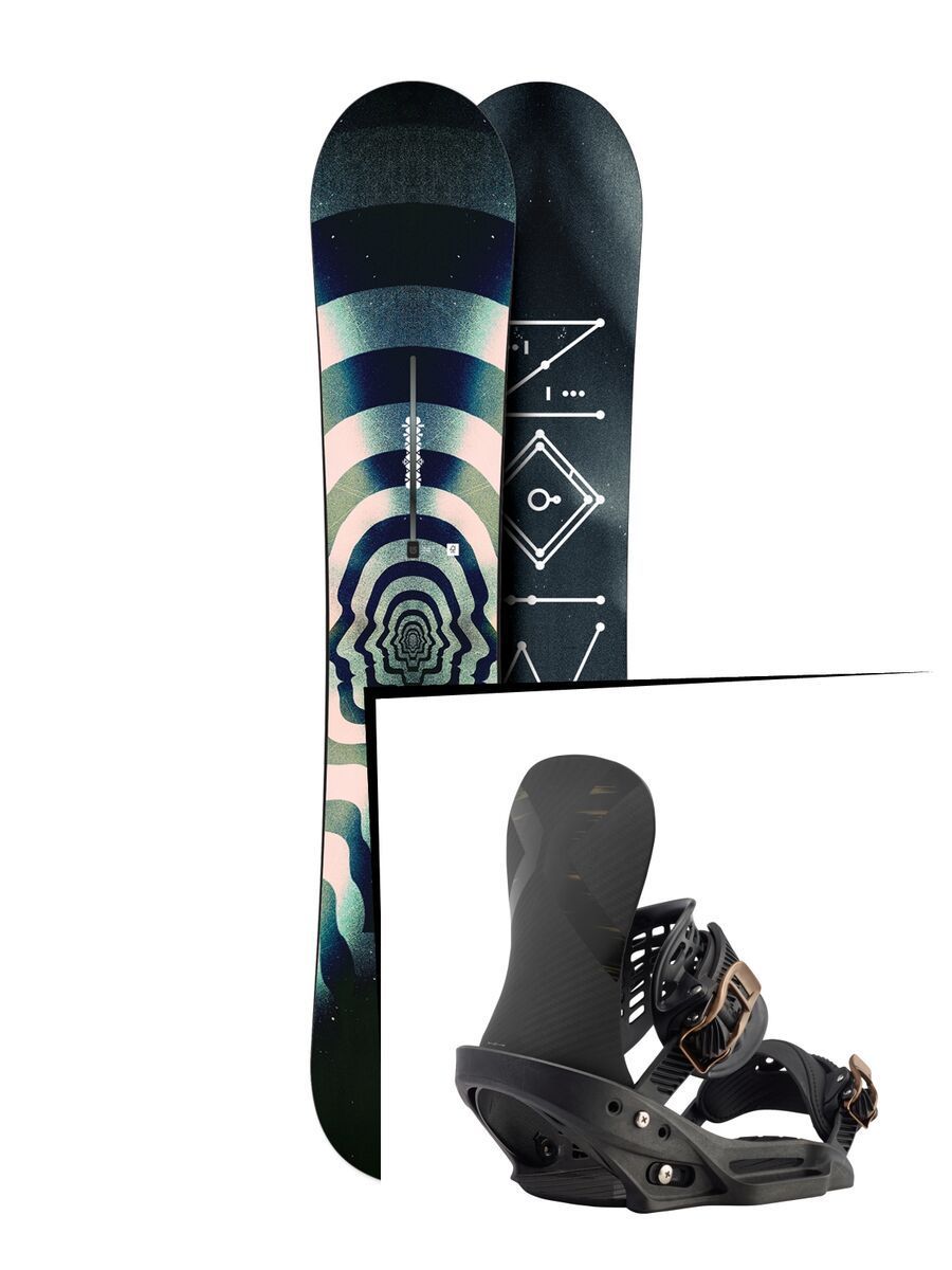 Set: Burton TWC Pro 2017 +  X-Base EST (1712957S) - Bild 1