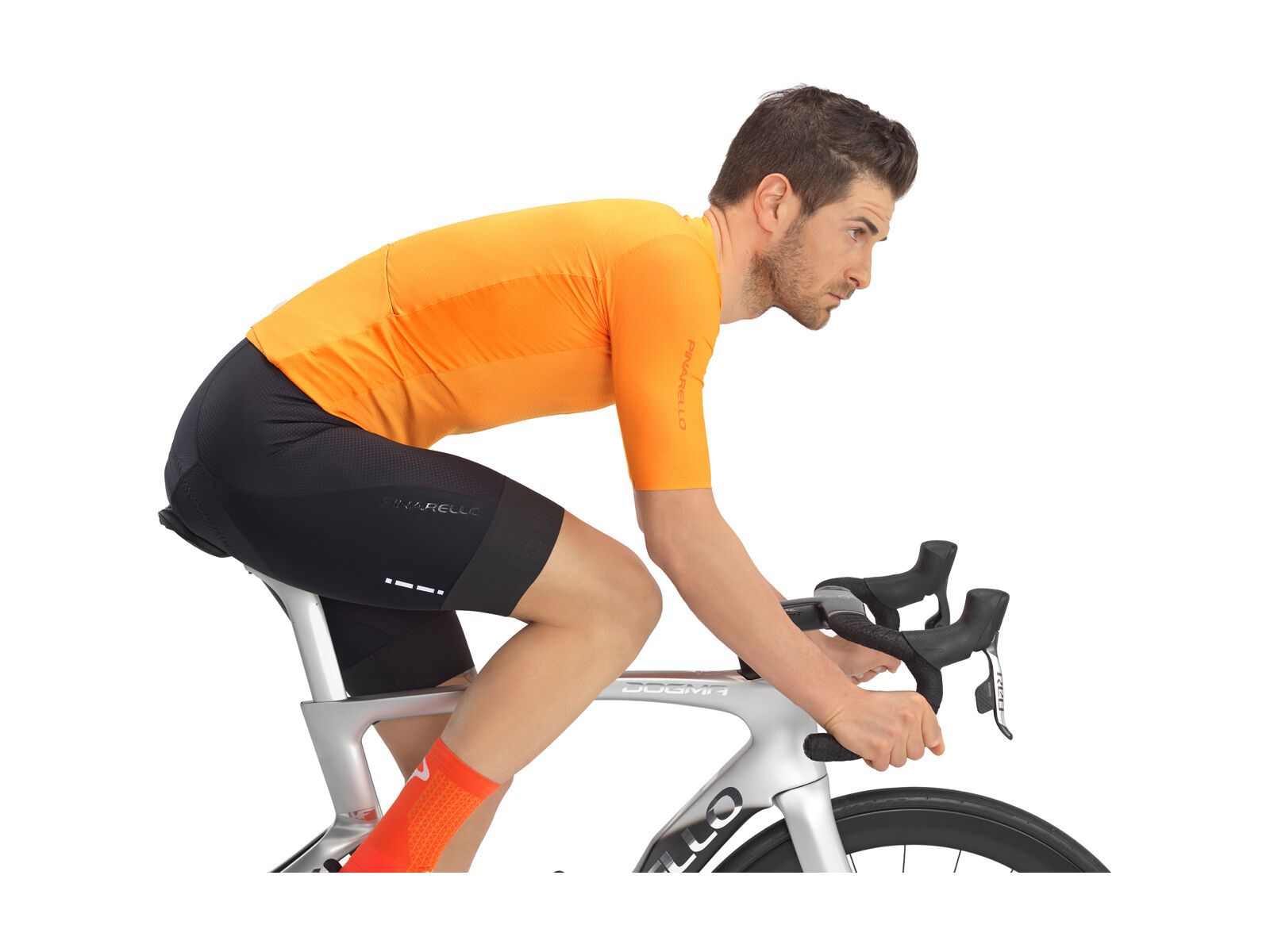 Pinarello F9 Jersey Man, orange - Bild 7