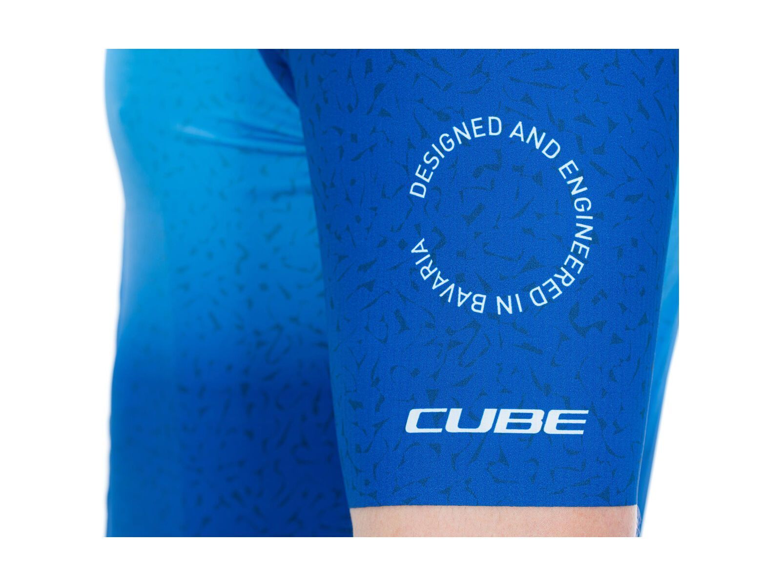 Cube Blackline Trikot Race kurzarm, blue - Bild 5