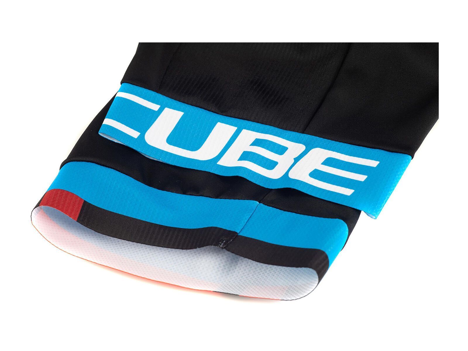 Cube Teamline Trägerhose kurz, black´n´blue´n´white - Bild 4