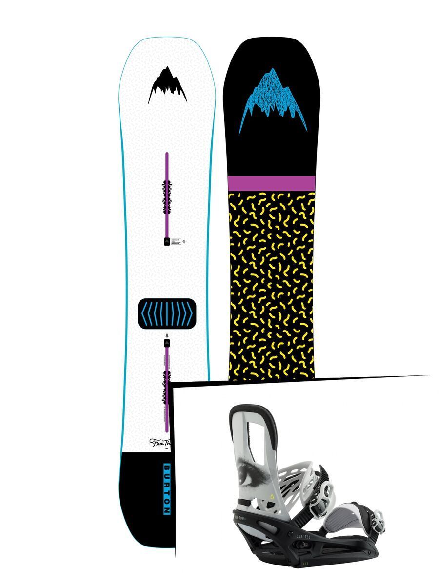 Set: Burton Free Thinker 2019 + Burton Cartel EST all eyez - Bild 1