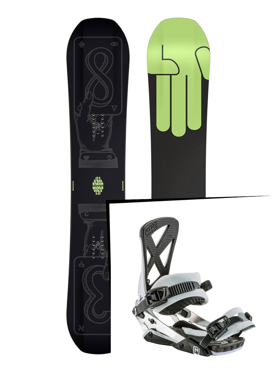 Set: Bataleon Evil Twin 2017 + Nitro Phantom (1691280S) - Bild 1