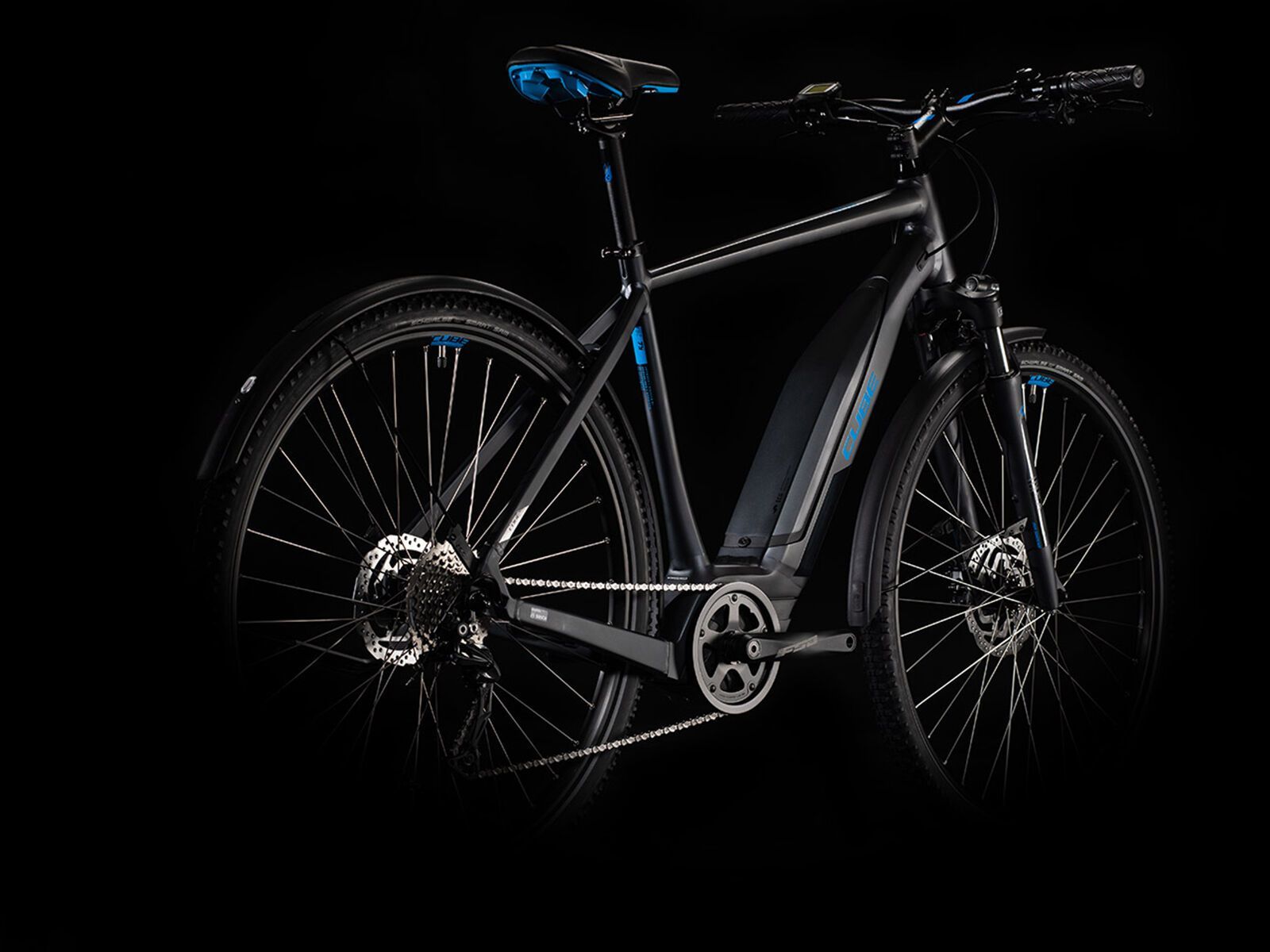 Cube Nature Hybrid ONE Allroad 400, iridium´n´blue - Bild 2