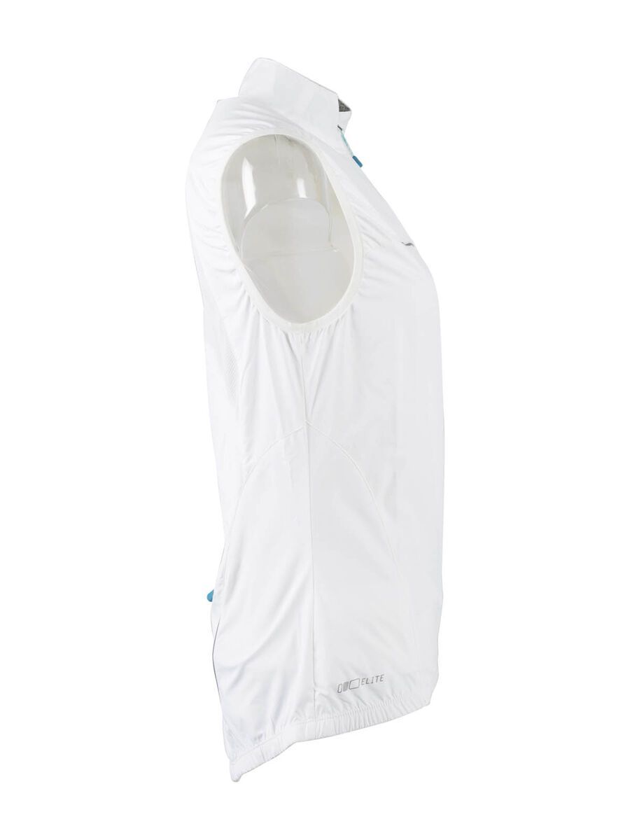 Pearl Izumi Elite Barrier Vest, White/Caribbean - Bild 2