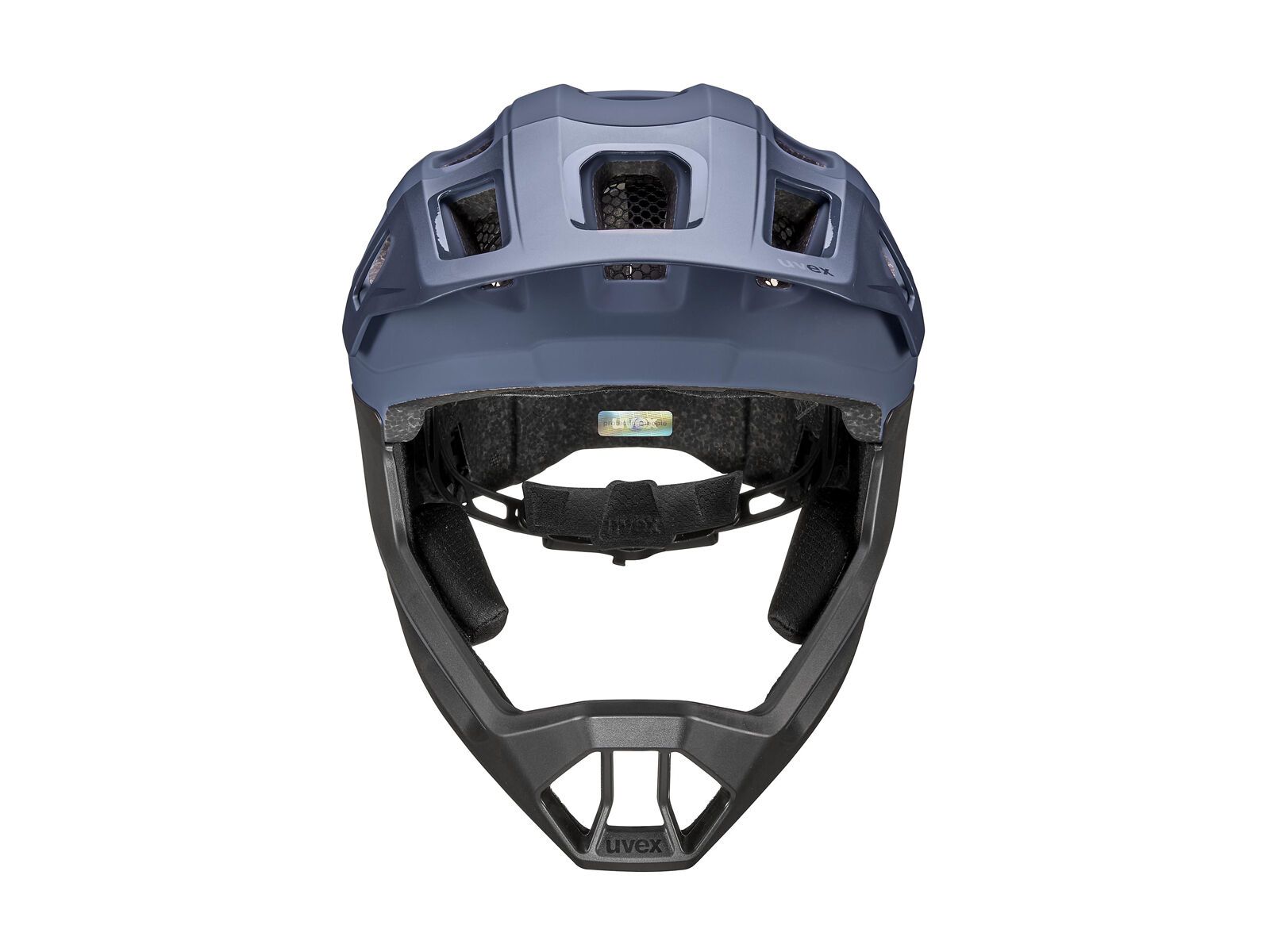 uvex react jr. fullface, dusk blue matt - Bild 3