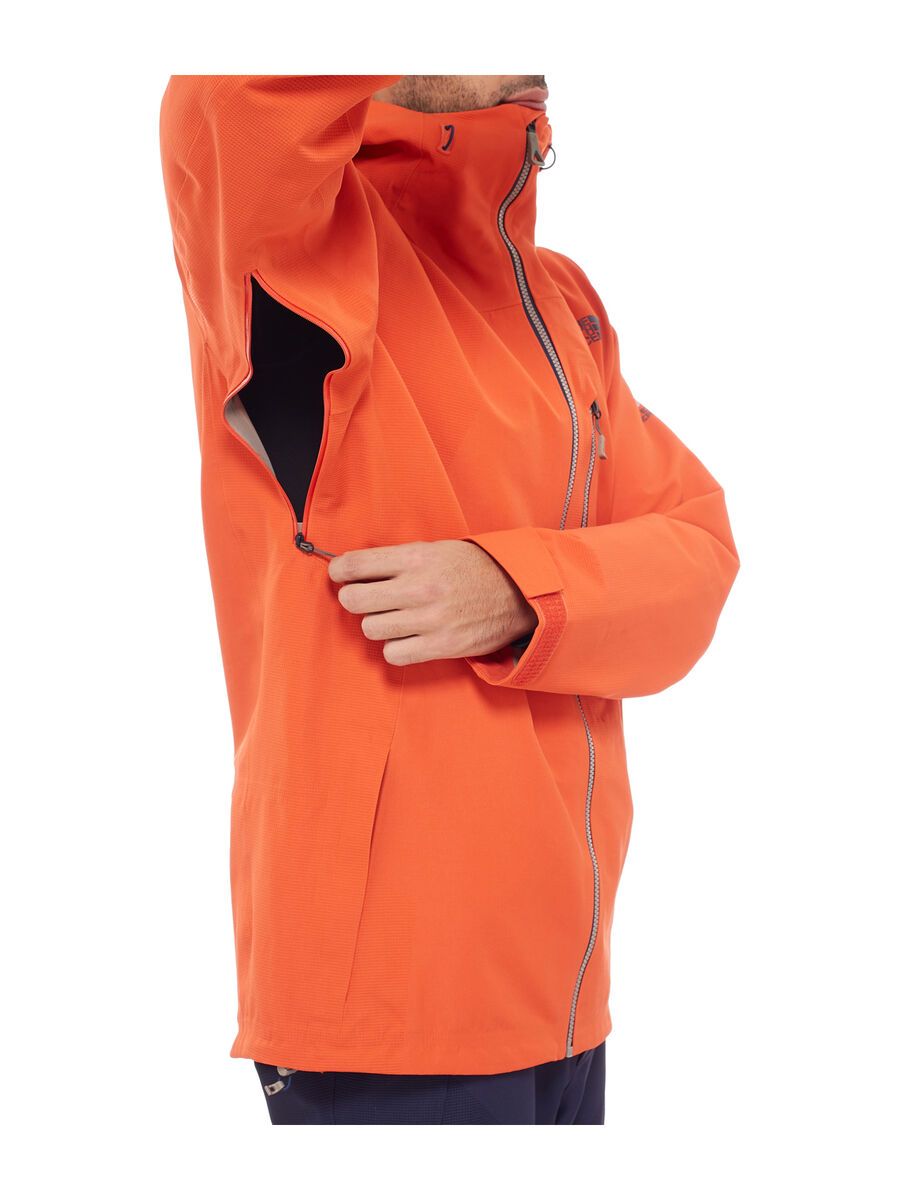 The North Face Mens FuseForm Brigandine 3l Jacket, zion orange - Bild 6