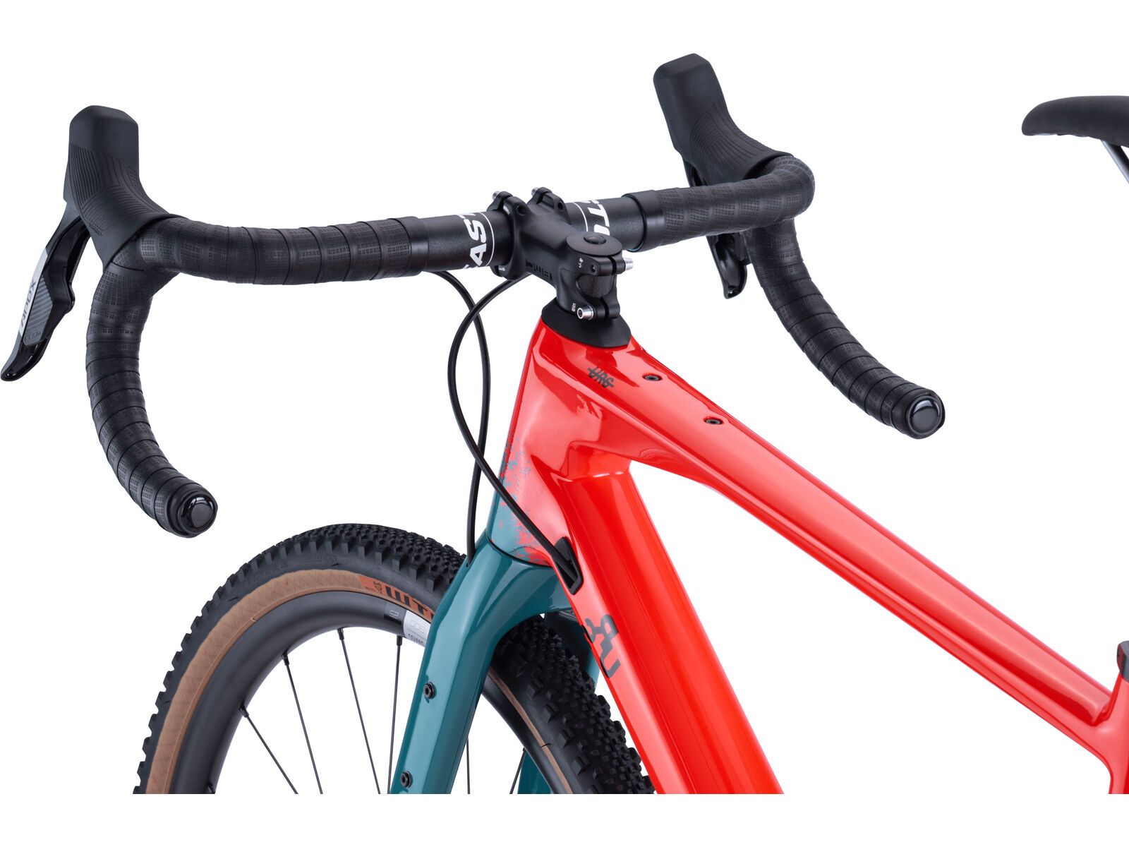 BMC URS Two, neon red/dark petrol - Bild 13