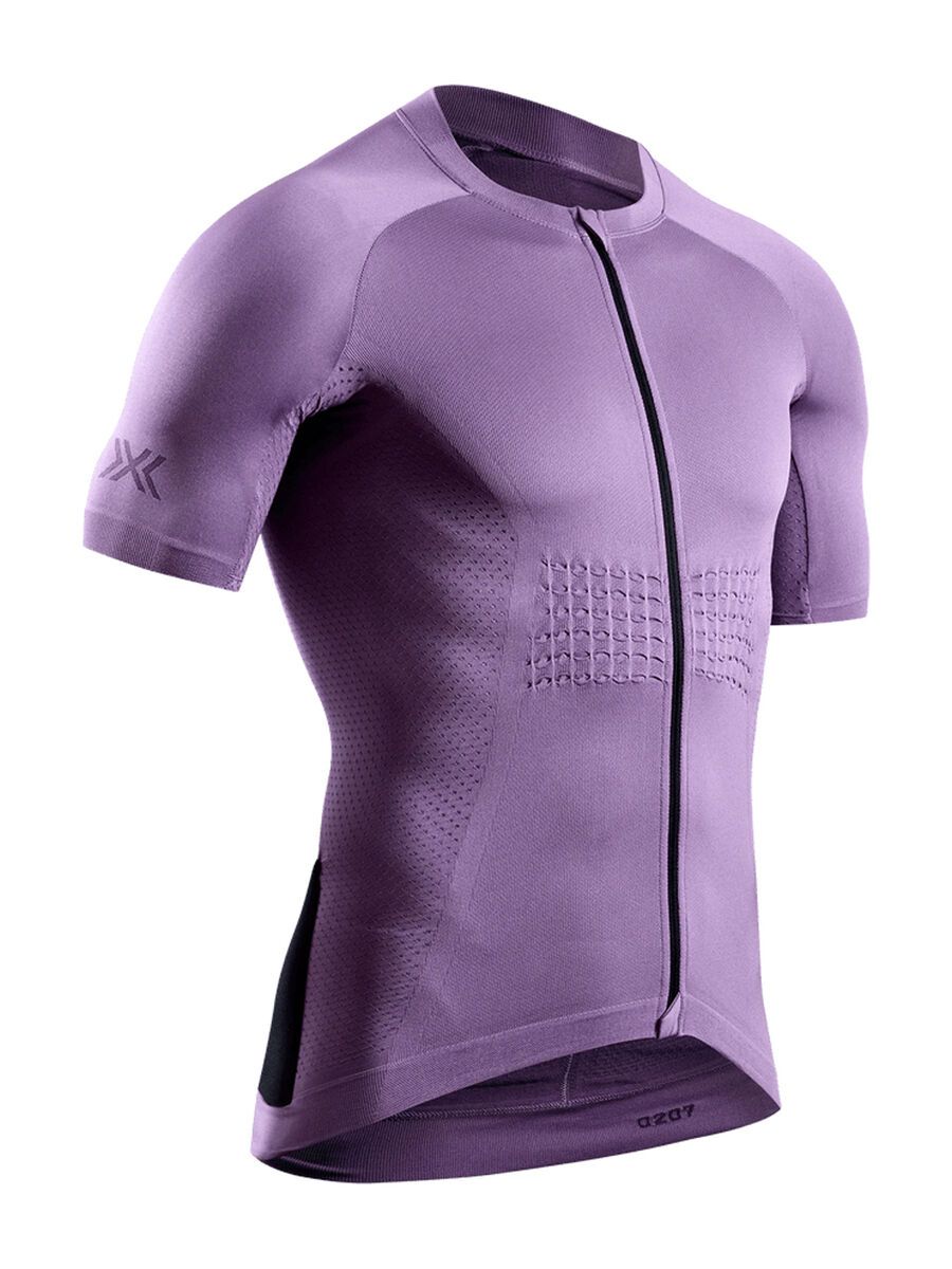 X-Bionic Xceed Ride Jersey SS Men, heather/lavender night - Bild 1