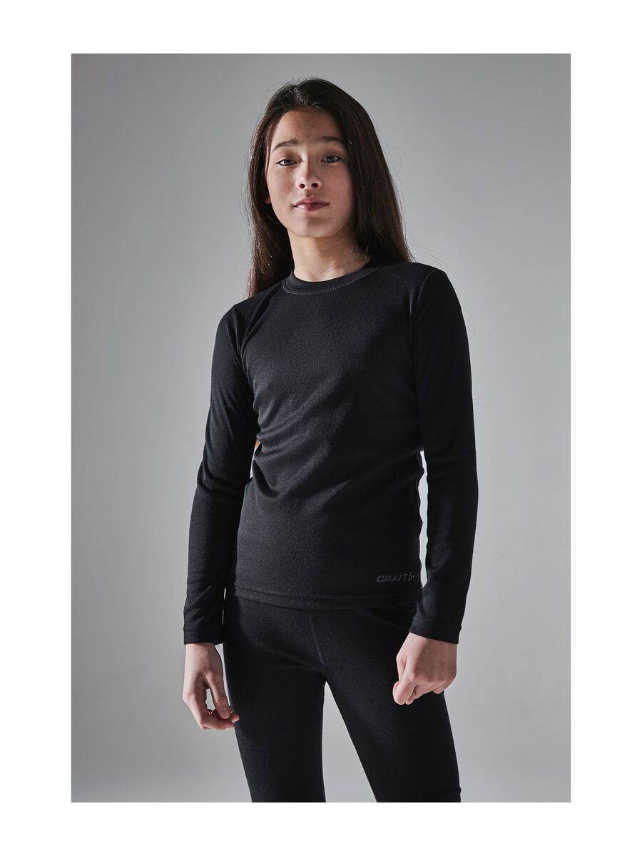 Craft Core Warm Baselayer Set Jr, black - Bild 5