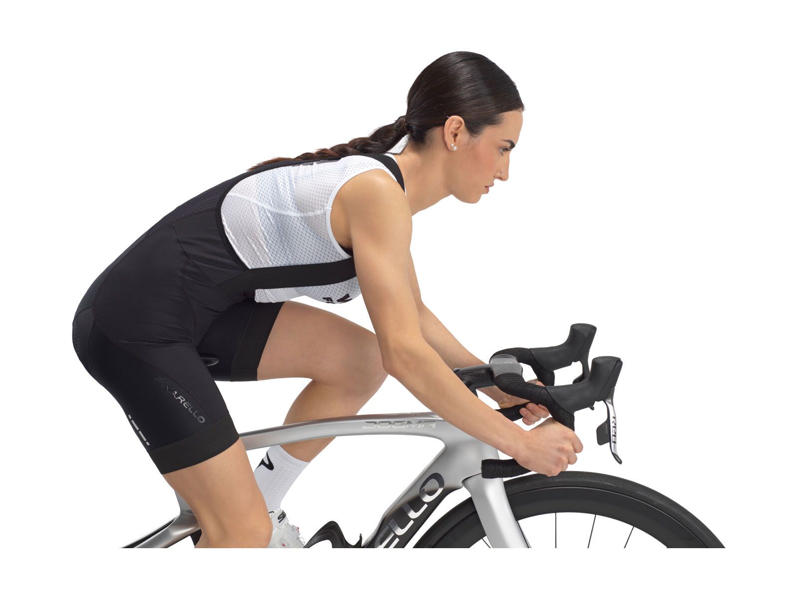 Pinarello F9 Bibshort Woman, black - Bild 5