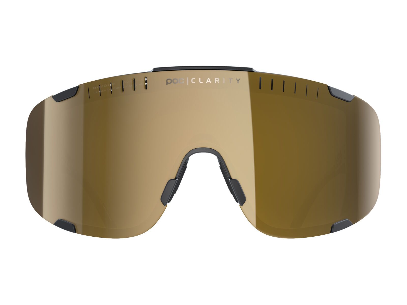 POC Devour Clarity Road Gold, uranium black - Bild 2