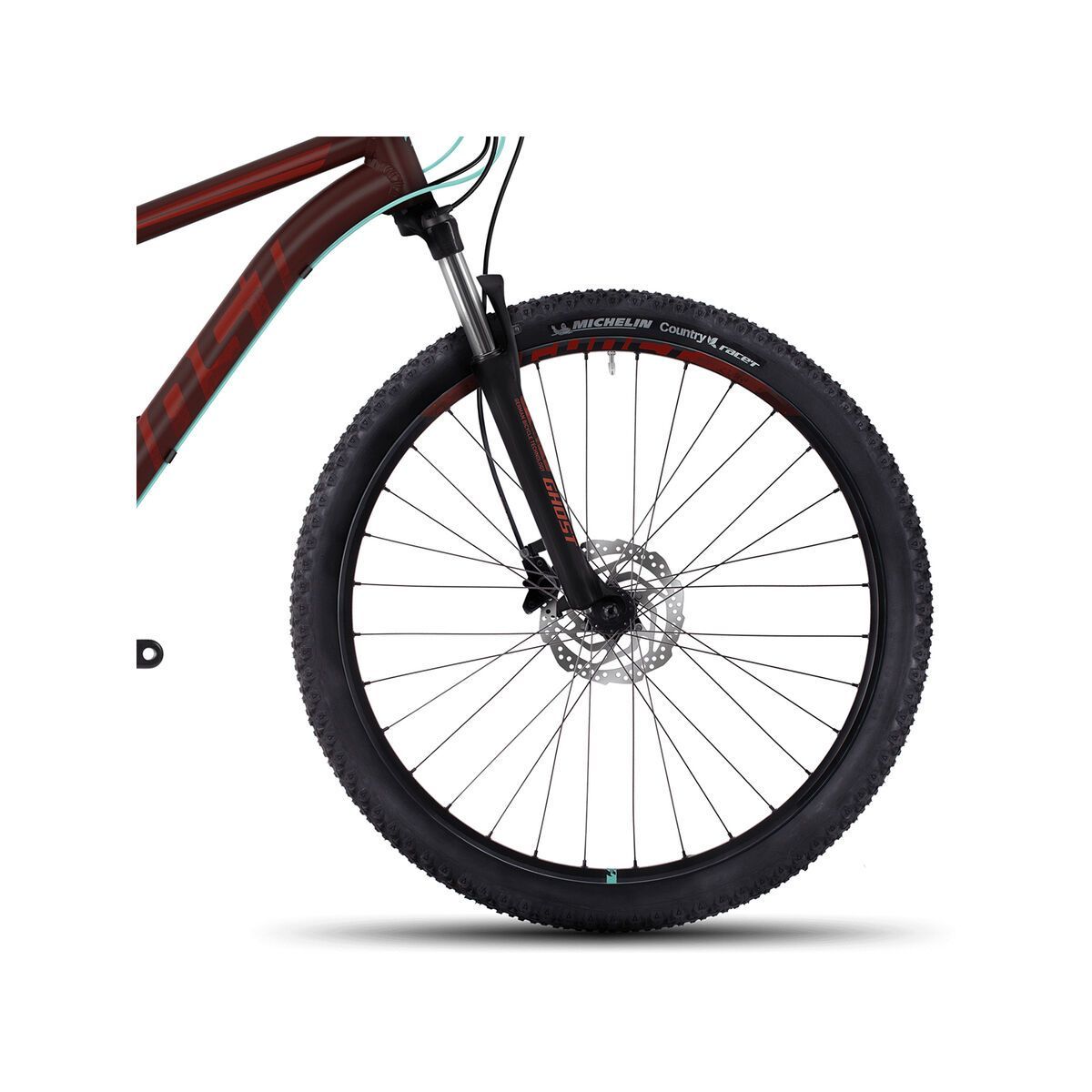 Ghost Kato 3 AL 27.5, marsala red/cranberry red/jade blue - Bild 2