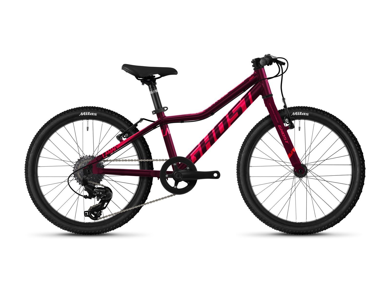 Ghost Lanao Base 20, blackberry/pink - Bild 1