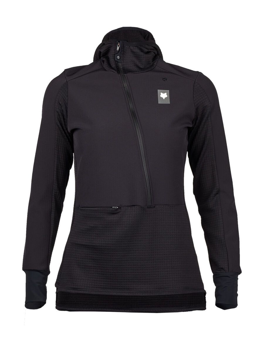 Fox Women Defend Thermal Hoodie, black - Bild 1
