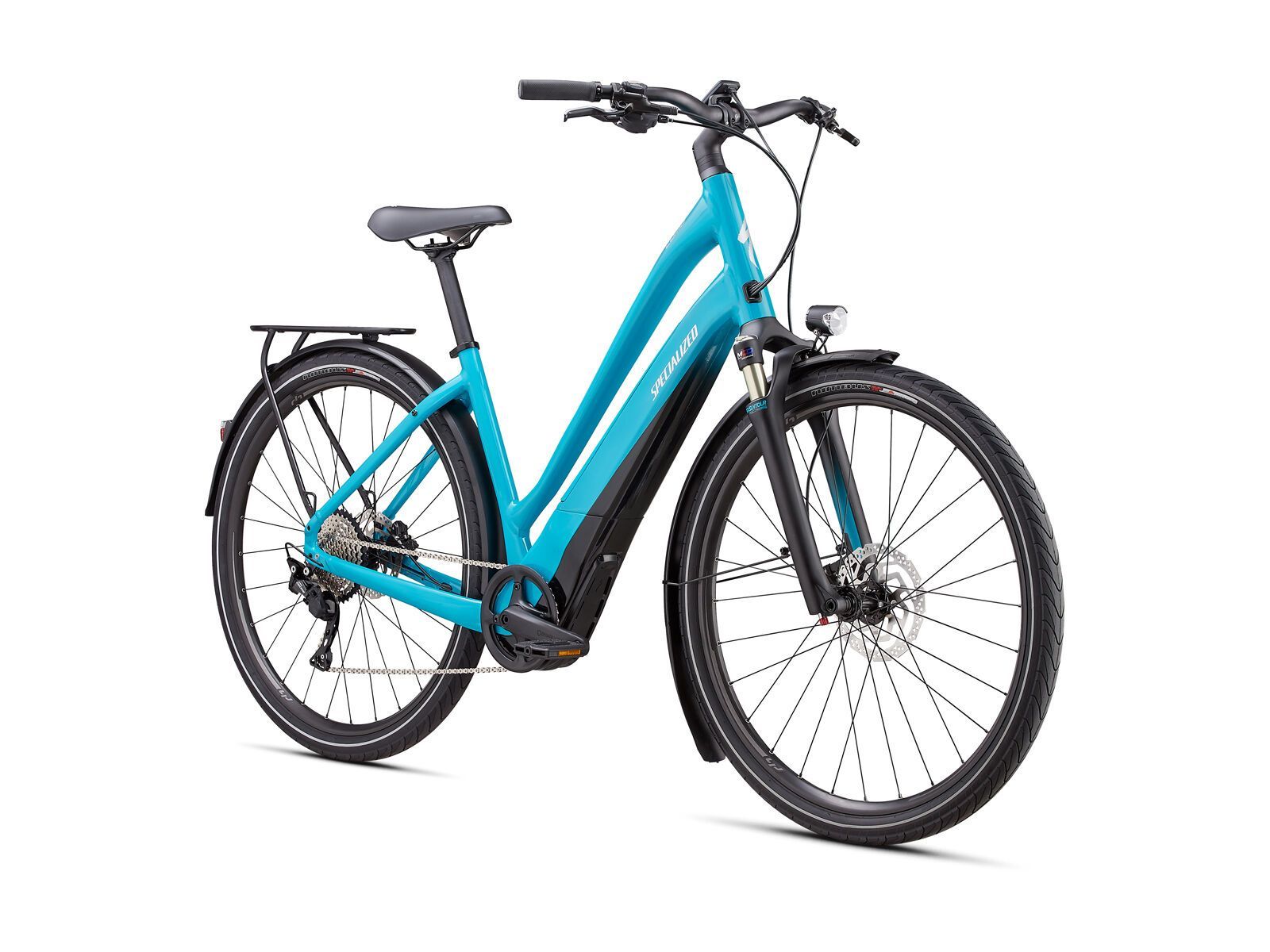 Specialized Turbo Como 4.0 Low Entry, aqua/black/chrome - Bild 2