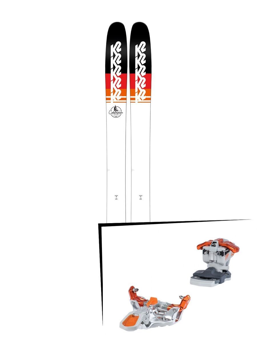 Set: K2 SKI Catamaran 2018 + G3 Ion LT 12 - Bild 1