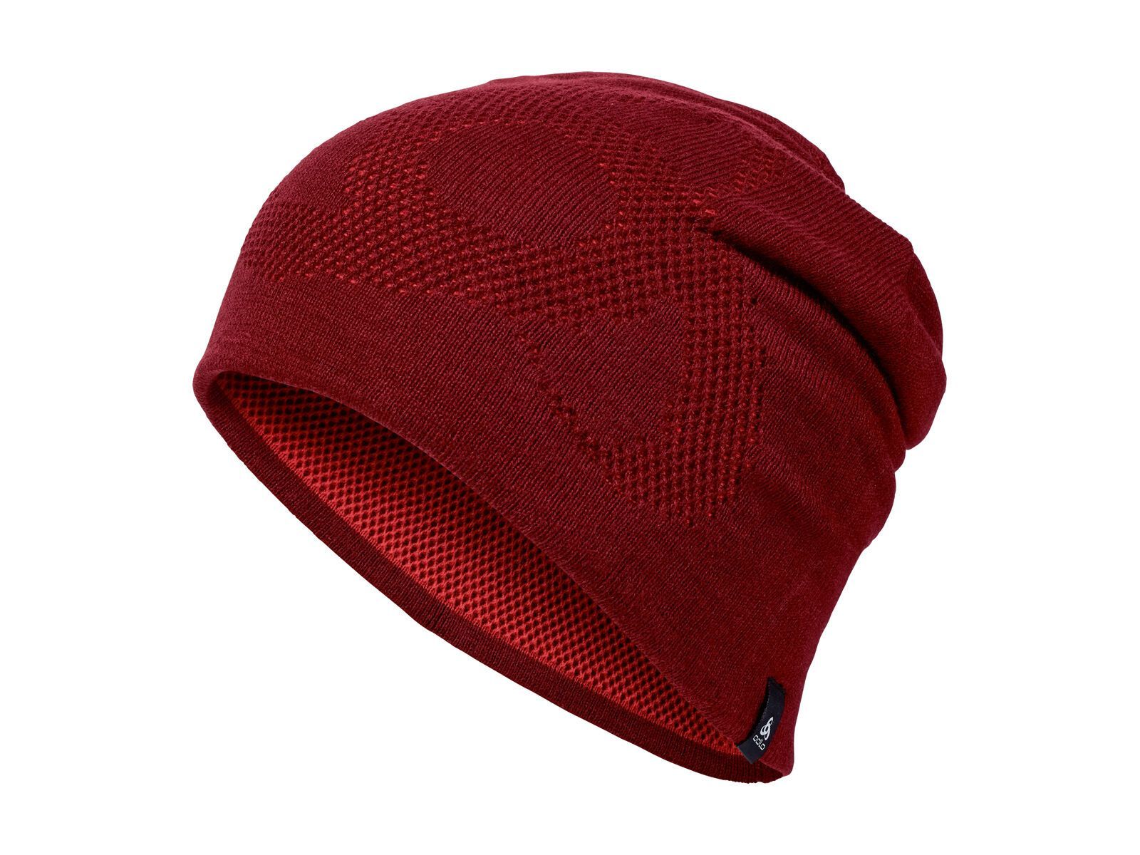 Odlo Hat Mid Gage Reversible Warm, syrah - fiery red - Bild 1