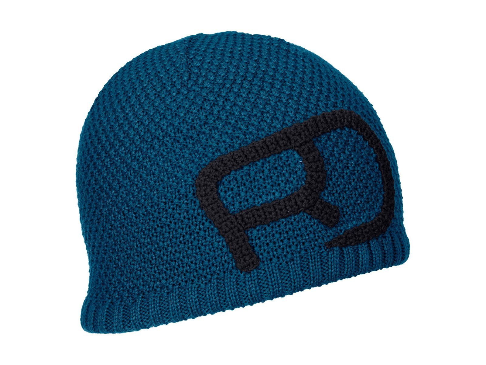 Ortovox Rock'n'Wool Beanie M, petrol blue - Bild 1