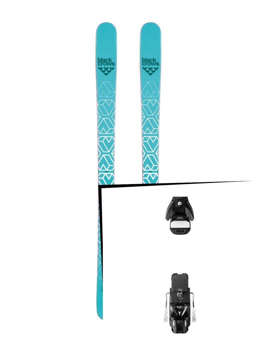 Set: Black Crows Captis Birdie 2019 + Atomic STH 13 WTR black/gun metal - Bild 1