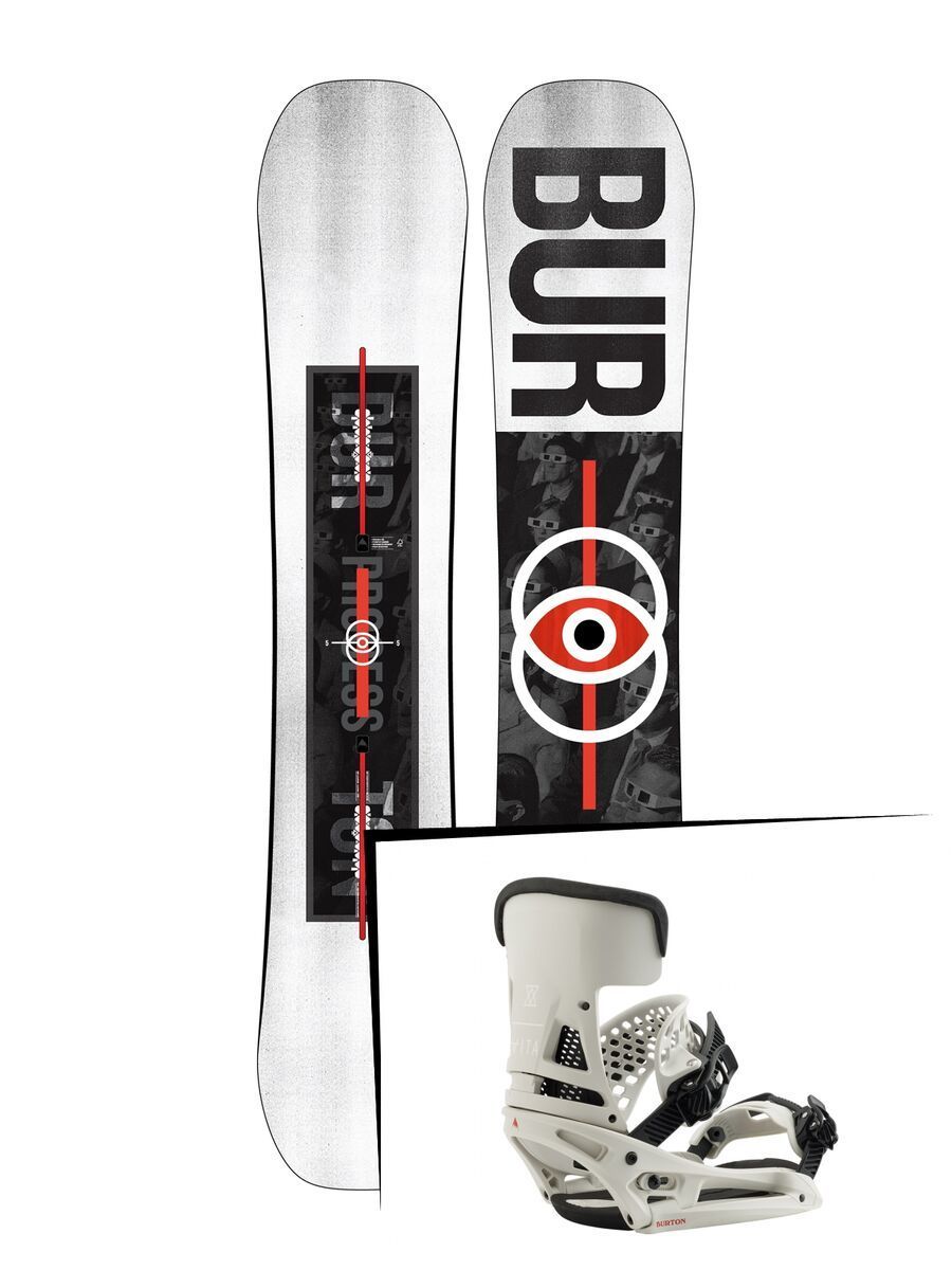 Set: Burton Process 2019 + Burton Malavita EST vape cloud - Bild 1