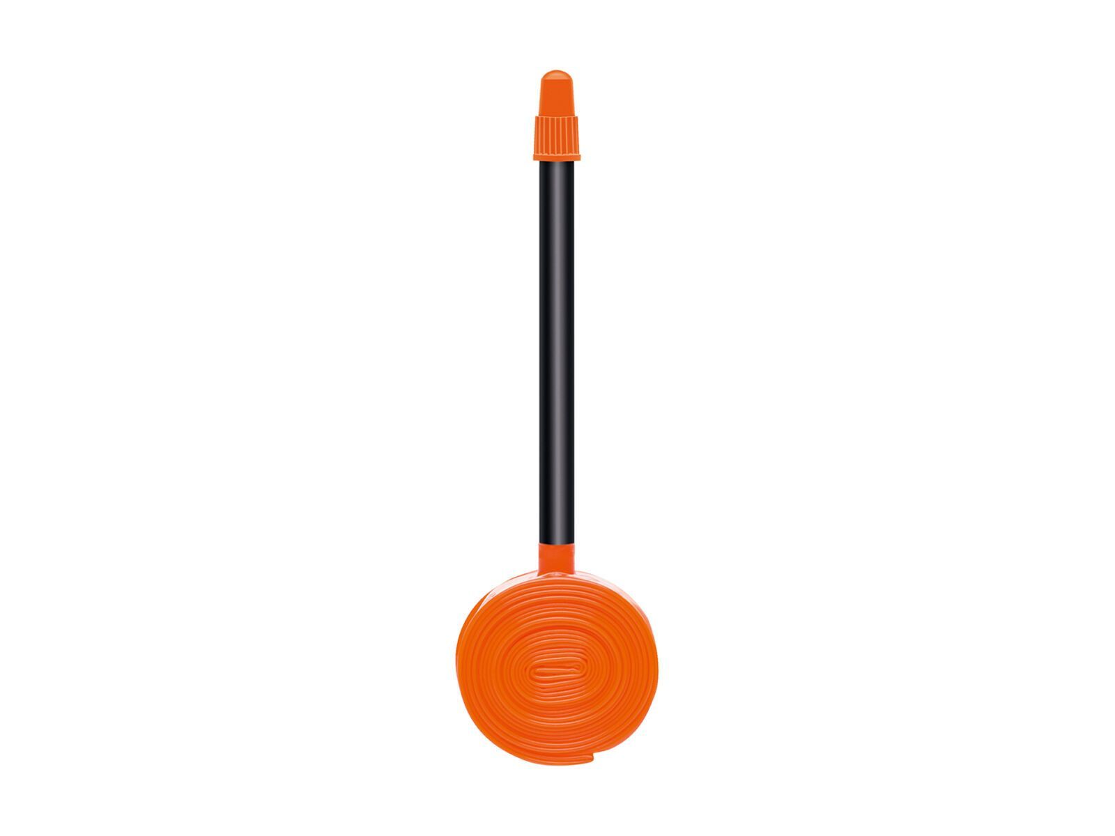 Tubolito S-Tubo Road 80 mm - 700C x 18-32 / Black Valve, orange/black - Bild 5