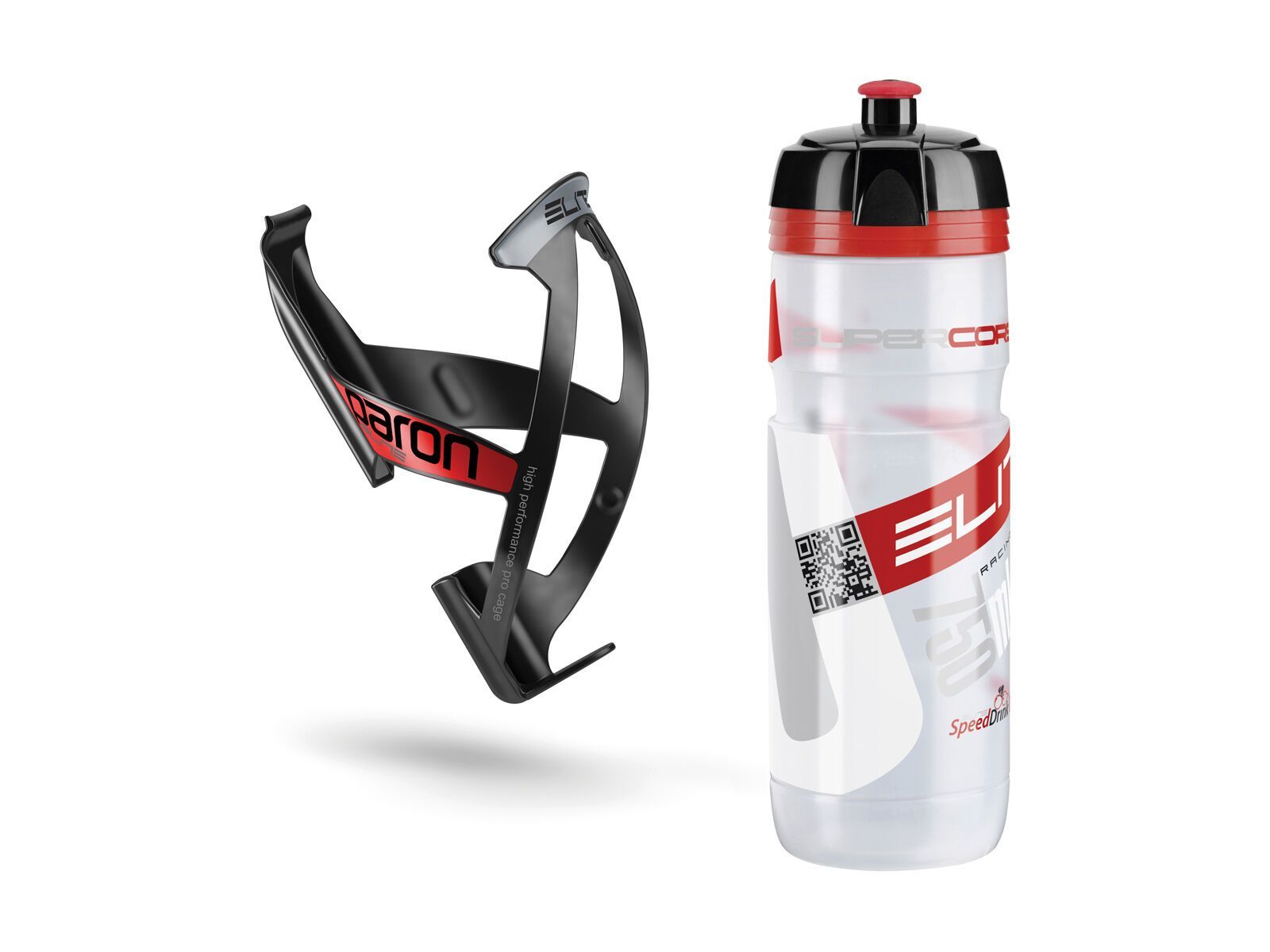 Elite Kit Supercorsa/Paron, clear-rot/schwarz-rot - Bild 1