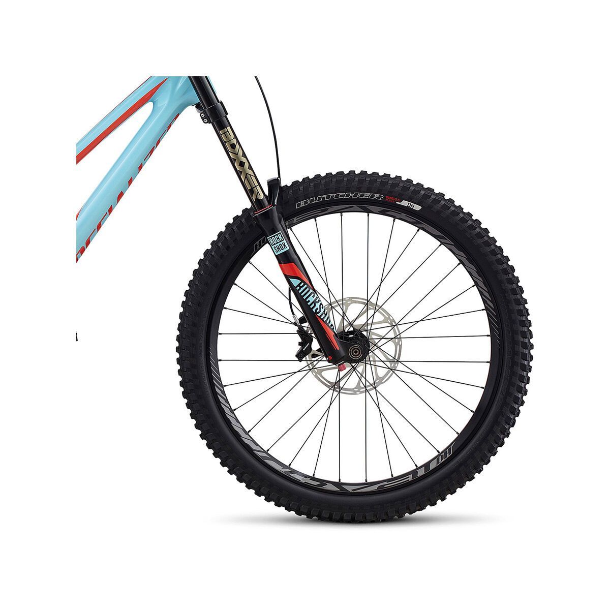 Specialized Demo 8 FSR I Carbon 650B, gloss light blue/nordic red - Bild 2