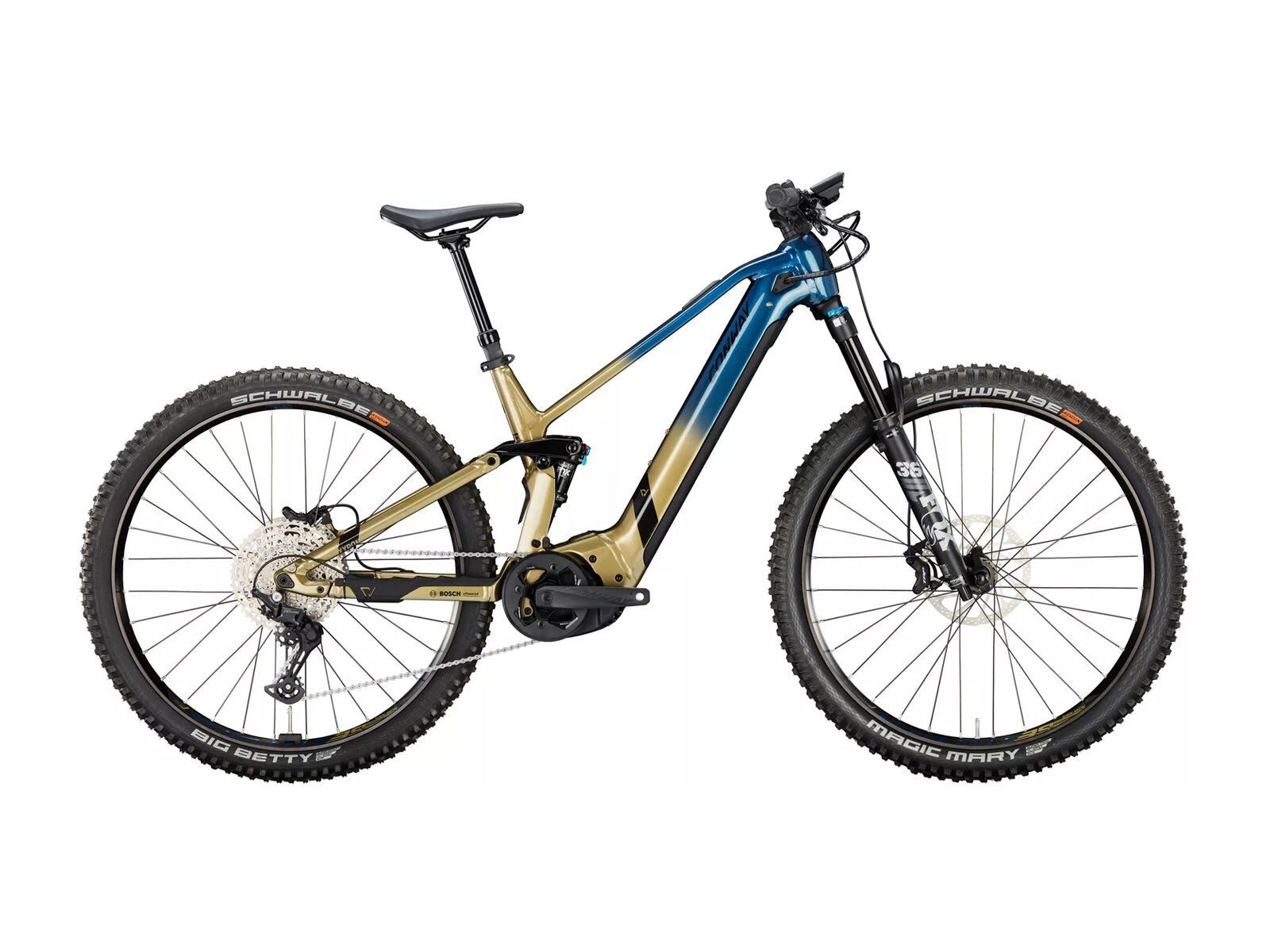 Conway Xyron S 4.9, blue metallic fade/bronze metallic - Bild 1