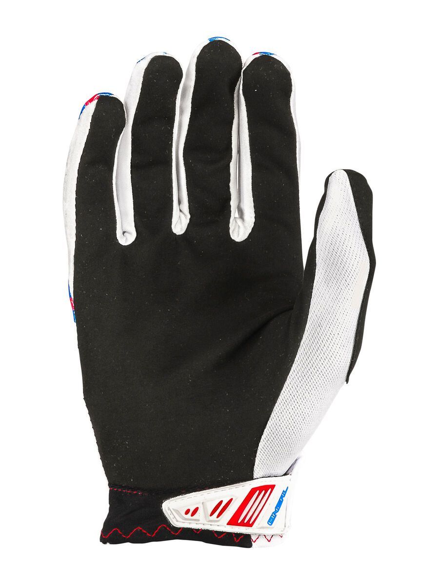 ONeal Matrix Kids Gloves Wingman, white/blue/red - Bild 2