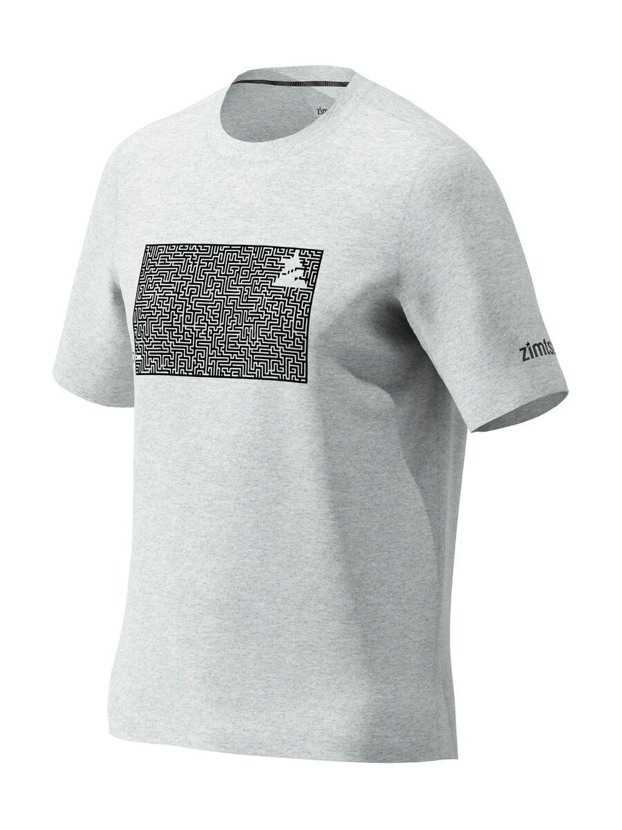Zimtstern Shiningz Tee Men, glacier grey melange - Bild 2