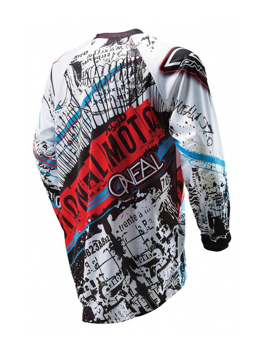 ONeal Element Kids Jersey Acid, blue/red - Bild 2
