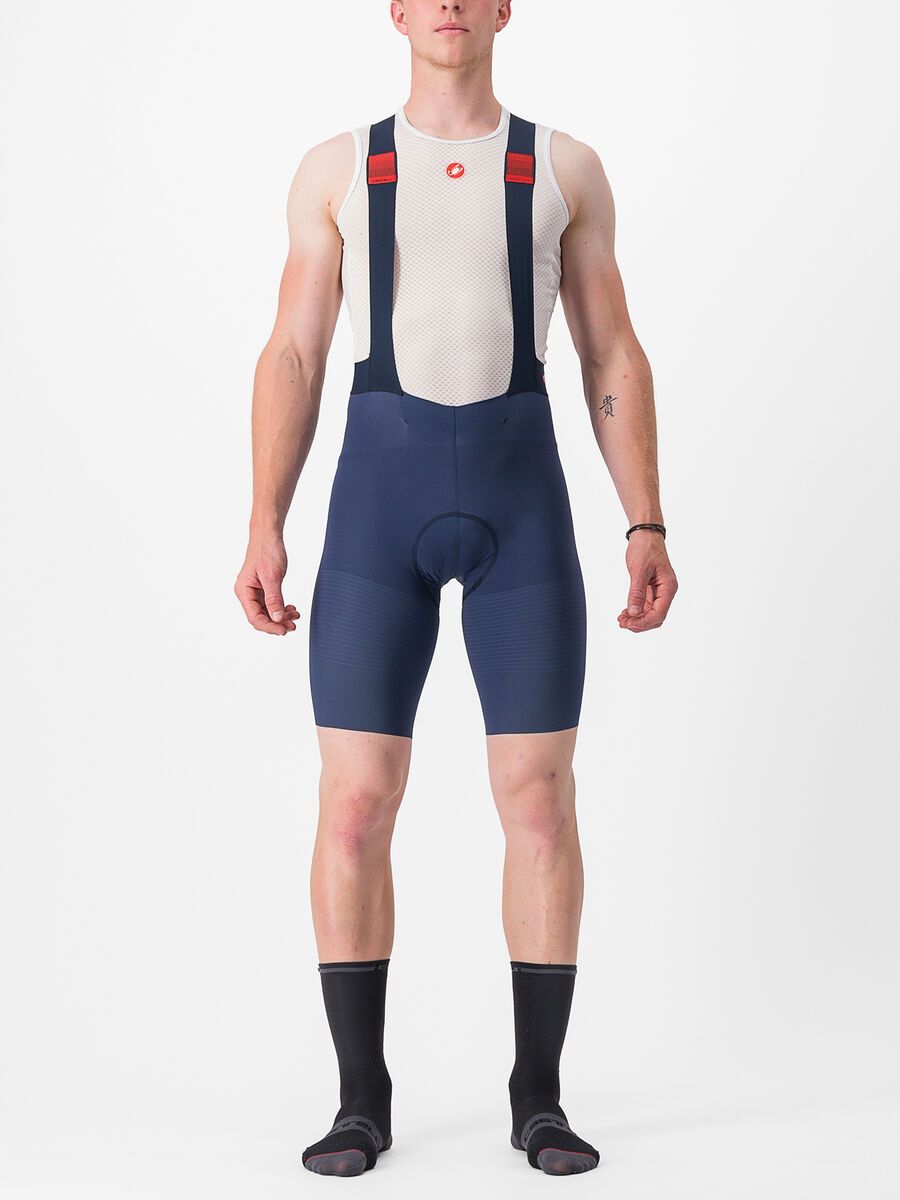 Castelli Premio Black Bibshort, belgian blue - Bild 2