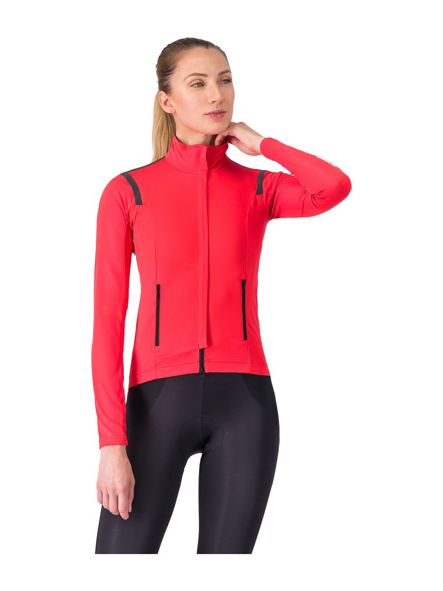 Castelli Perfetto RoS 3 W Jacket, hibiscus/black reflex - Bild 2