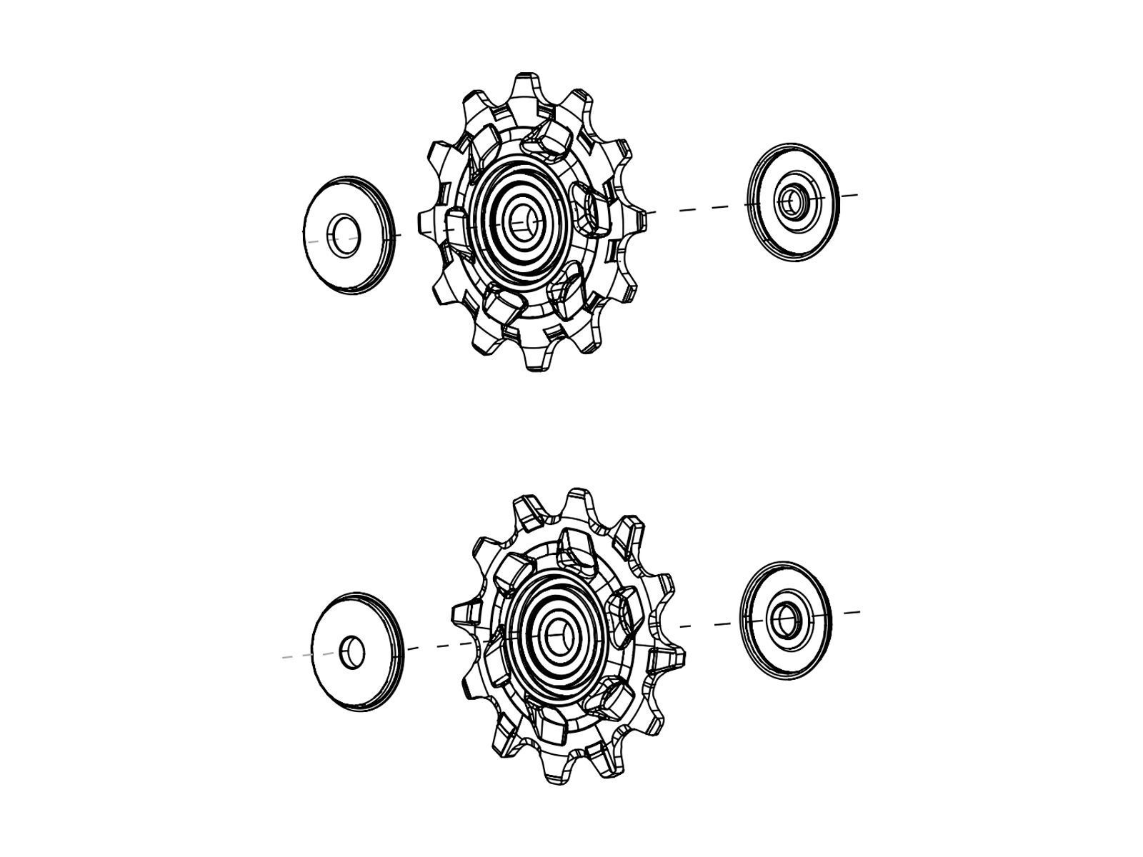 SRAM Schaltrollen-Set Force XPLR AXS - 12-fach - Bild 1