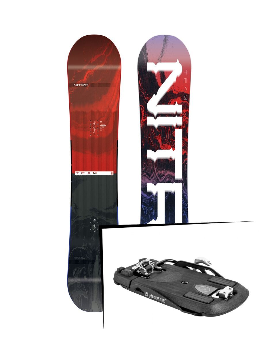Set: Nitro Team Gullwing Wide 2019 + Nitro Clicker black - Bild 1