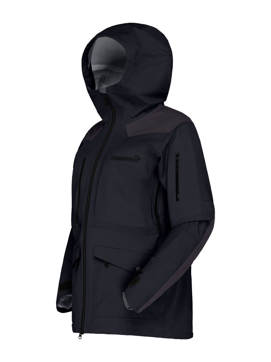 Norrona tamok dri3 Jacket W's, caviar black - Bild 3