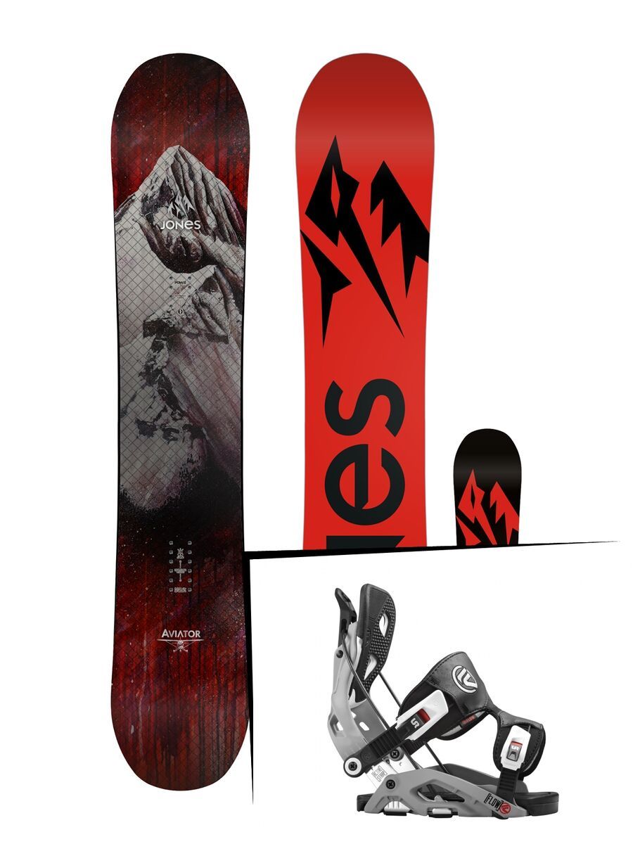 Set: Jones Aviator 2017 + Flow Fuse (1513142S) - Bild 1