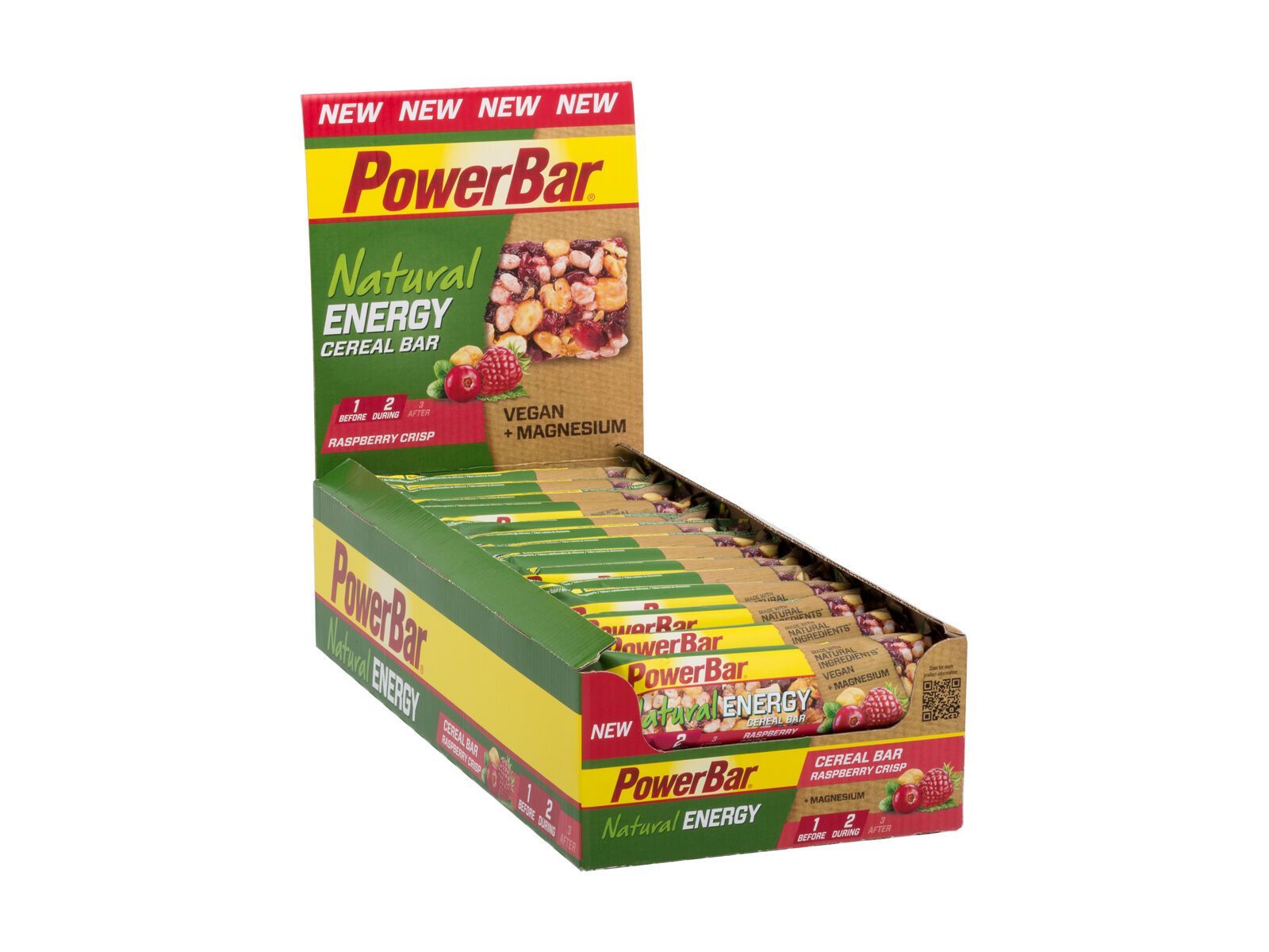 PowerBar Natural Energy Cereal (Vegan) - Raspberry Crisp (Box) - Bild 1
