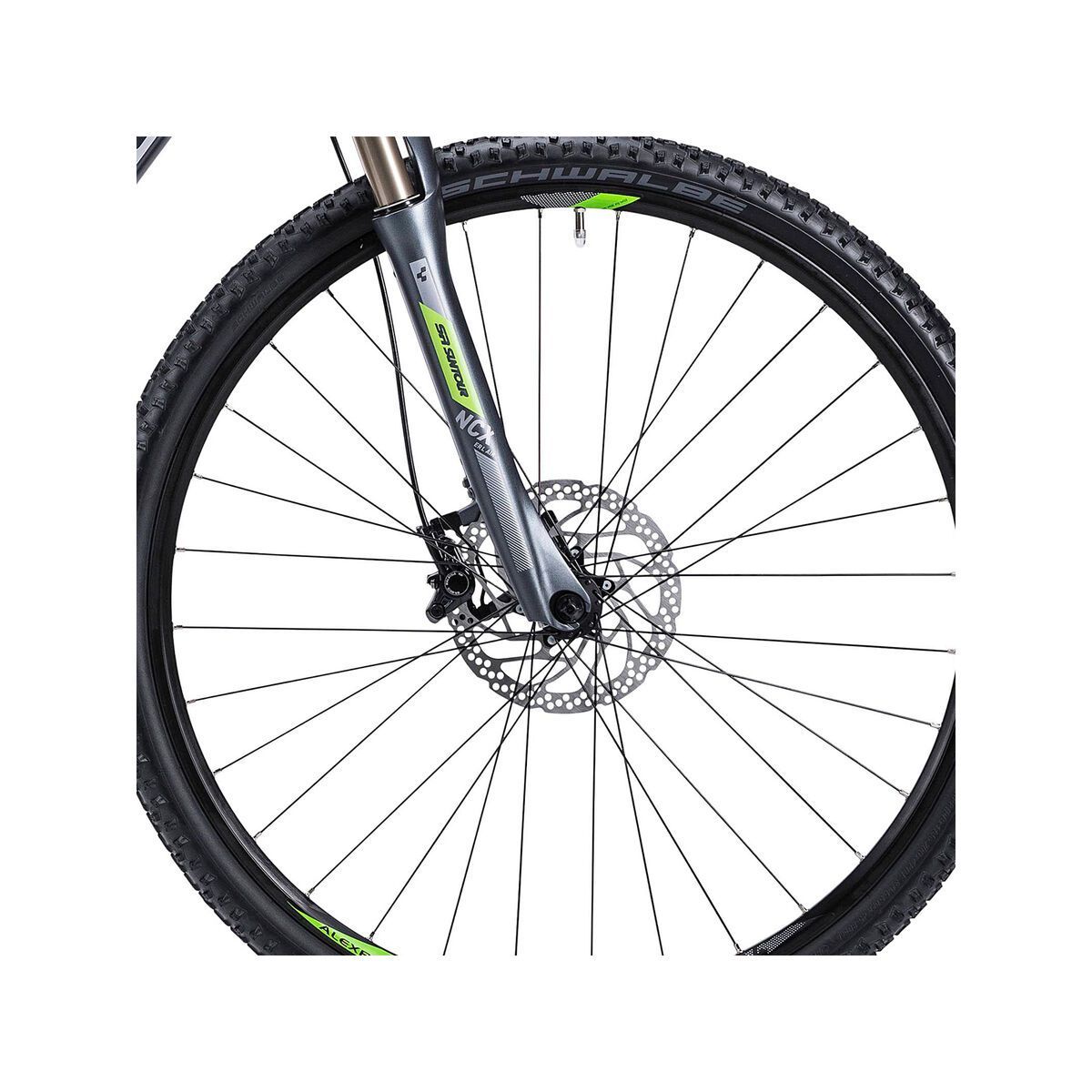 Cube Cross Pro Trapeze, anthrazit silver green - Bild 2