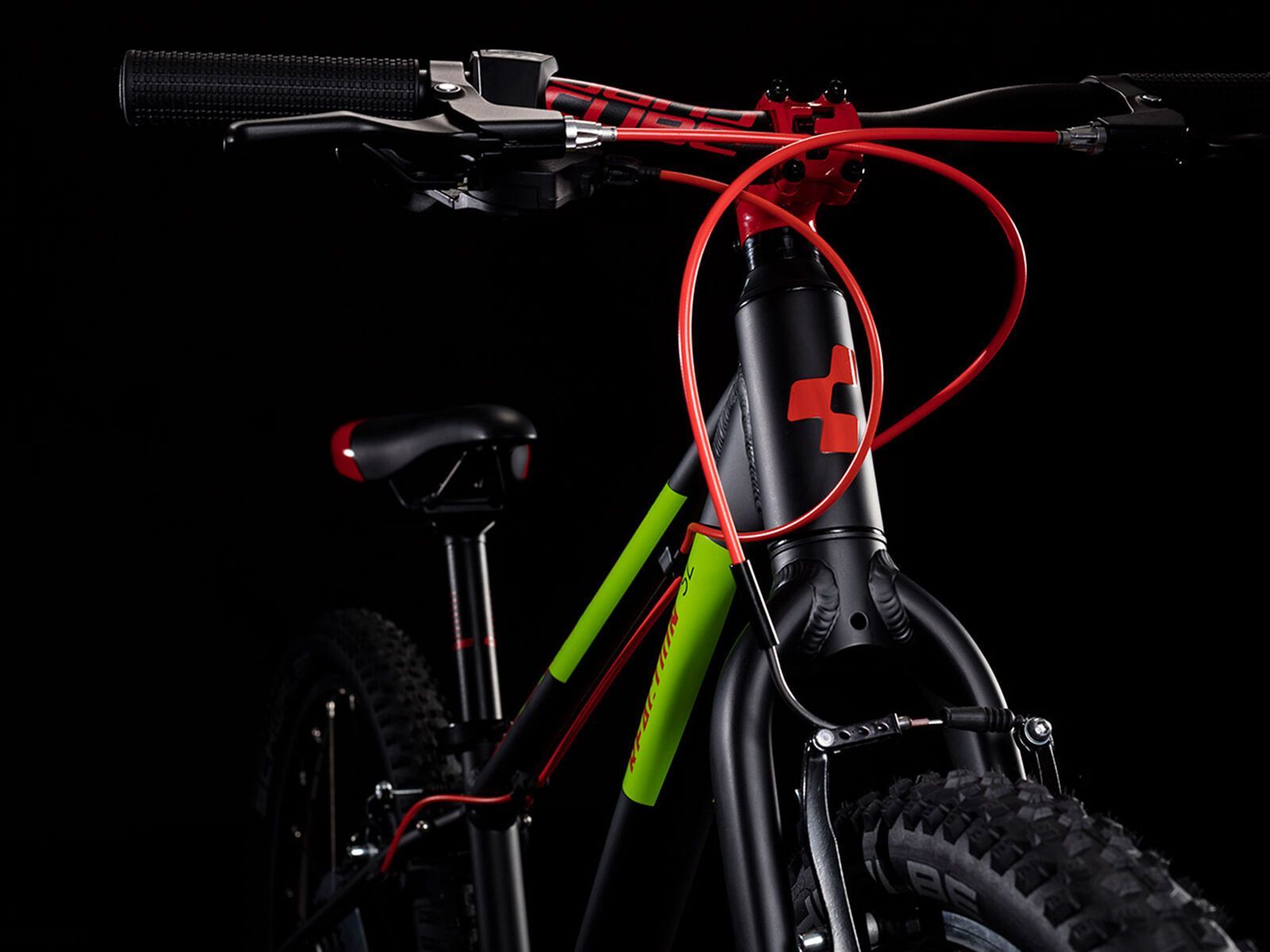 Cube Reaction 240 SL, red´n´green´n´black - Bild 3