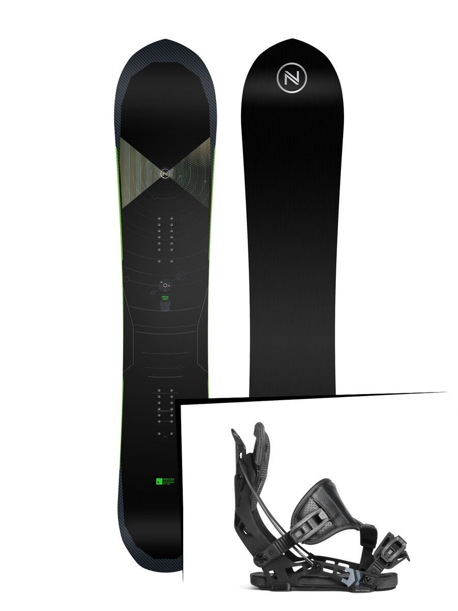 Set: Nidecker Megalight 2019 + Flow NX2 (2226521S) - Bild 1